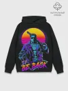 Худи мужской база хлопок / I WILL BE BACK | TERMINATOR