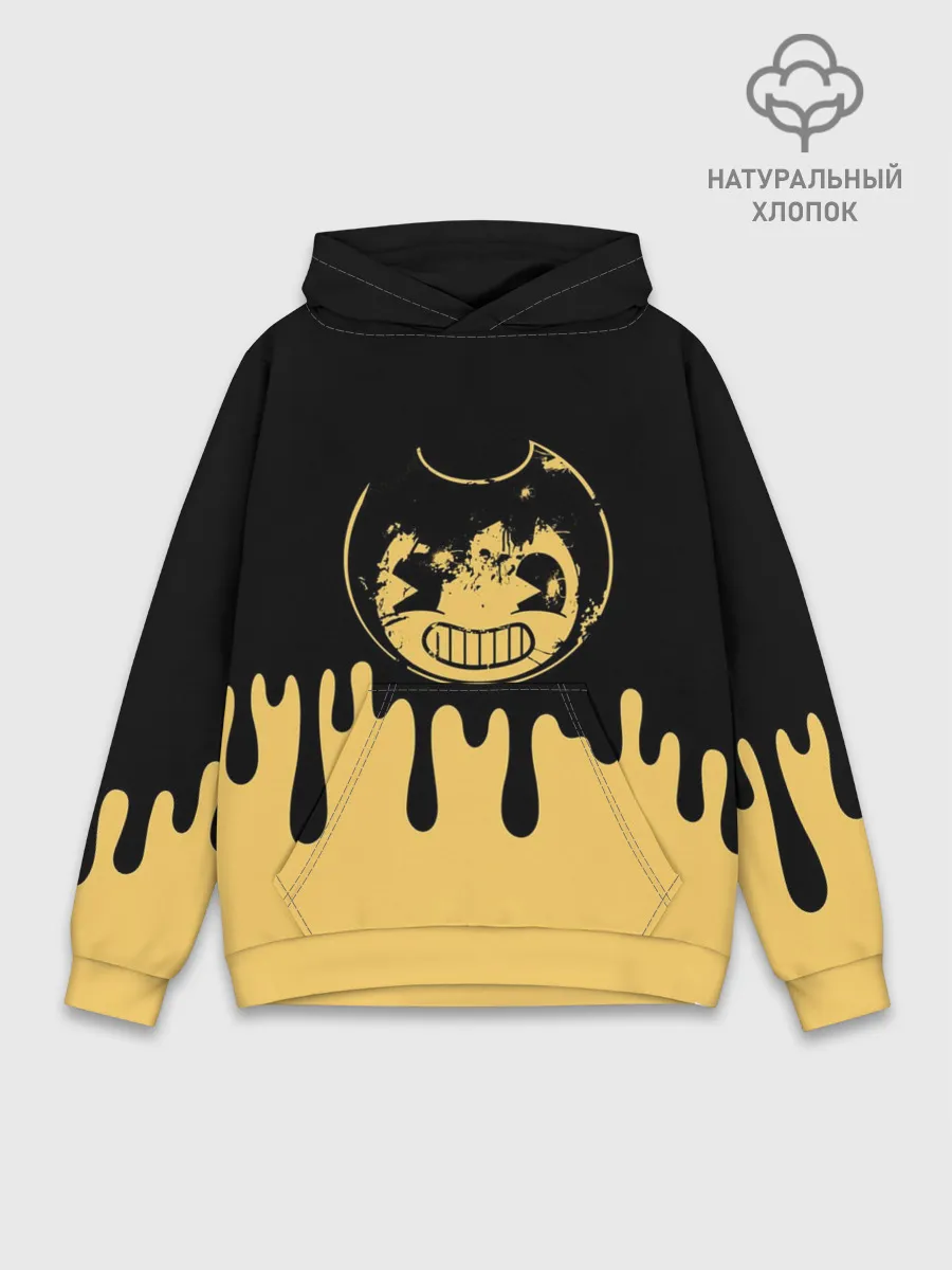 Худи мужской база хлопок / Bendy And The Ink Machine