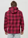 Худи мужской база хлопок / Клетка