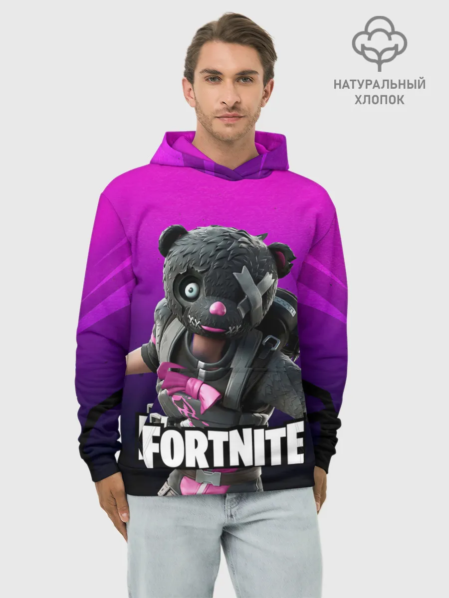 Худи мужской база хлопок / Фортнайт