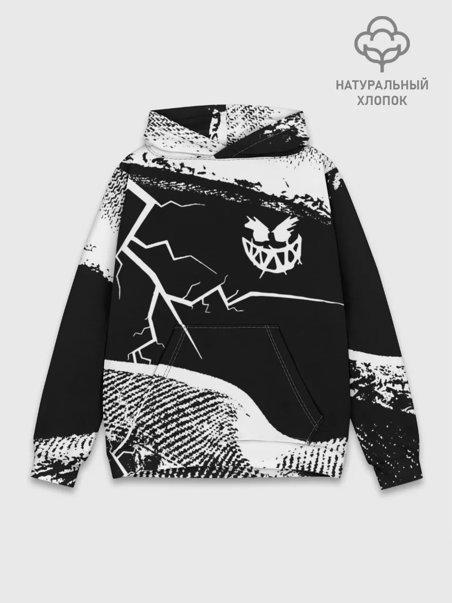 Худи мужской база хлопок / Pyrokinesis.