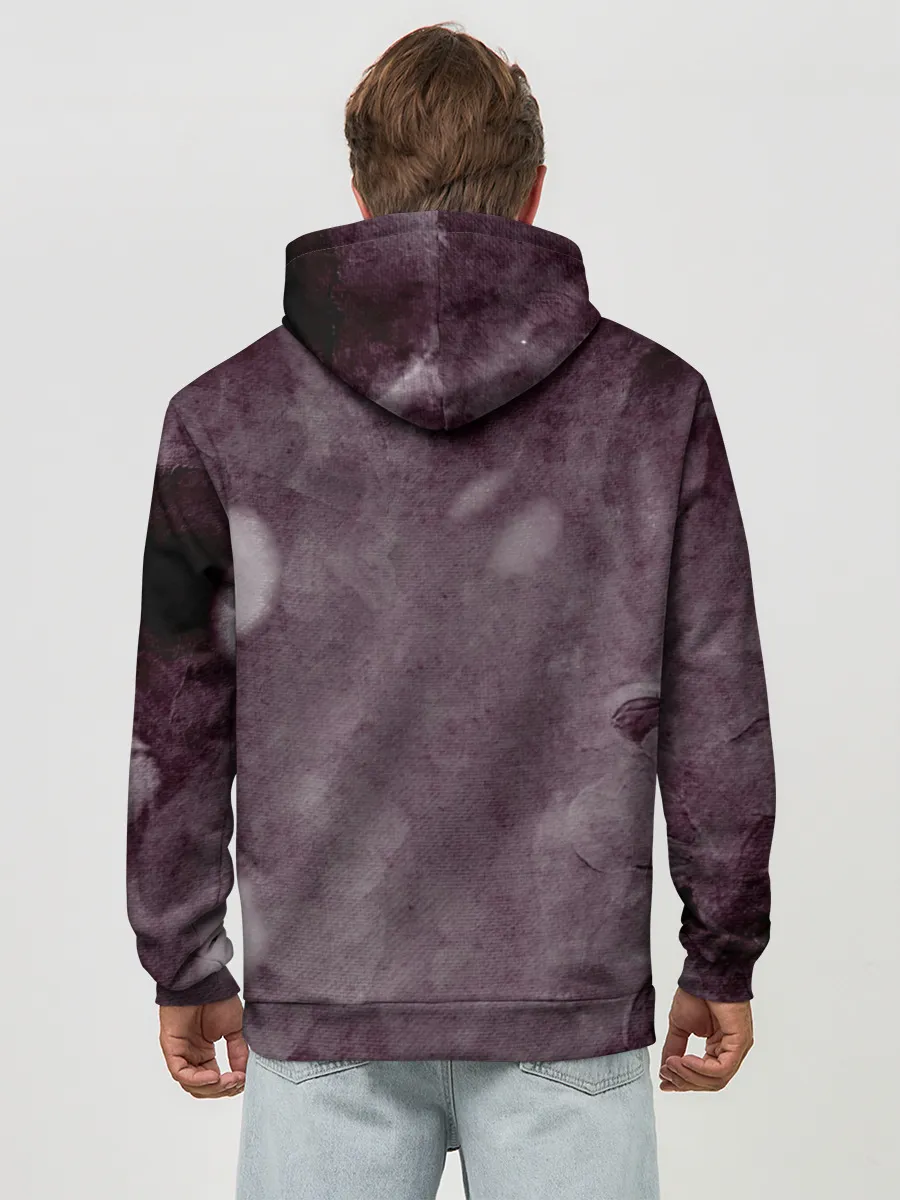 Худи мужской база хлопок / Danganronpa акварель