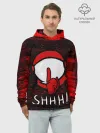 Худи мужской база хлопок / AMONG US - SHHH!