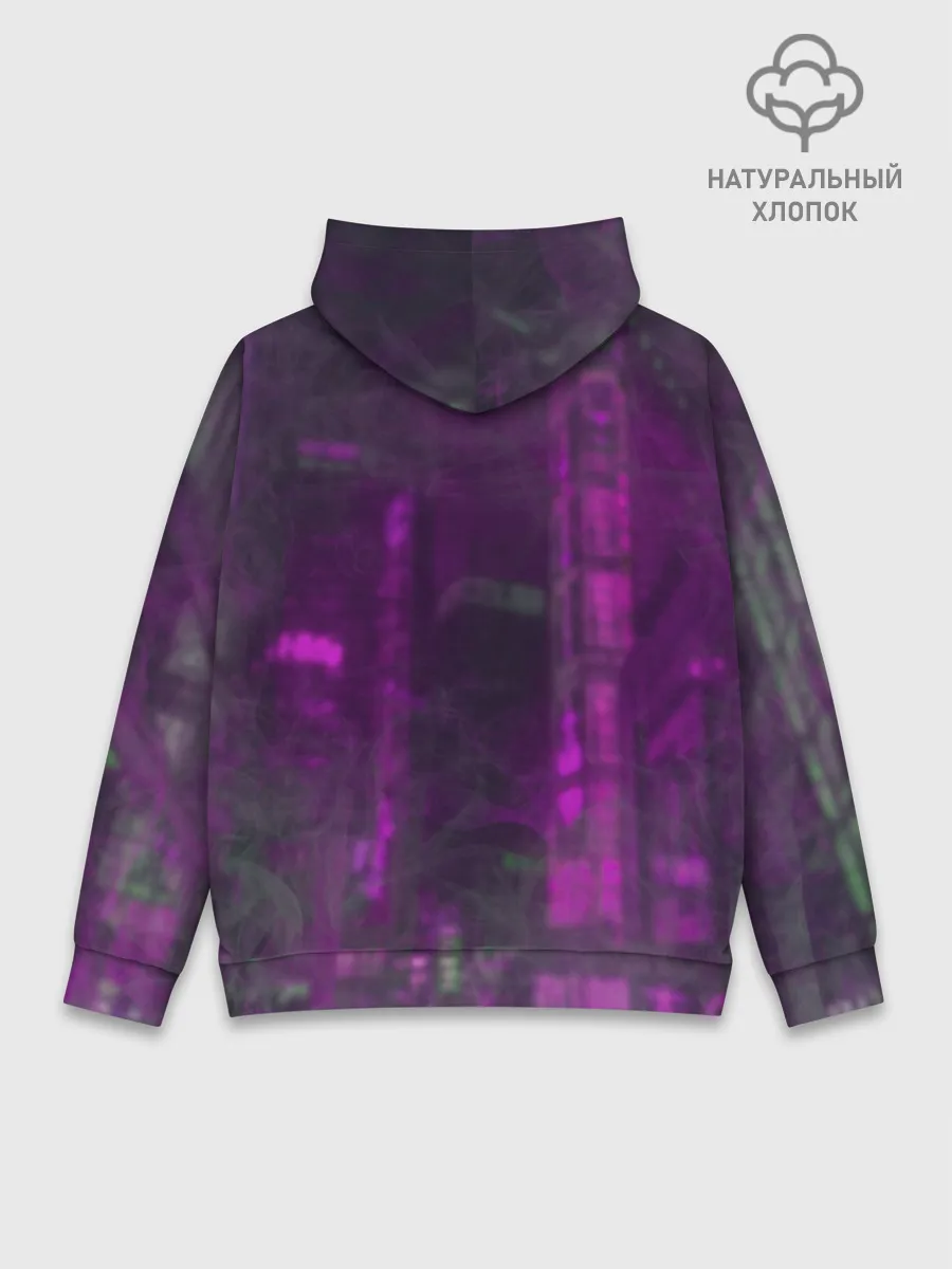 Худи мужской база хлопок / Zero Two in mask