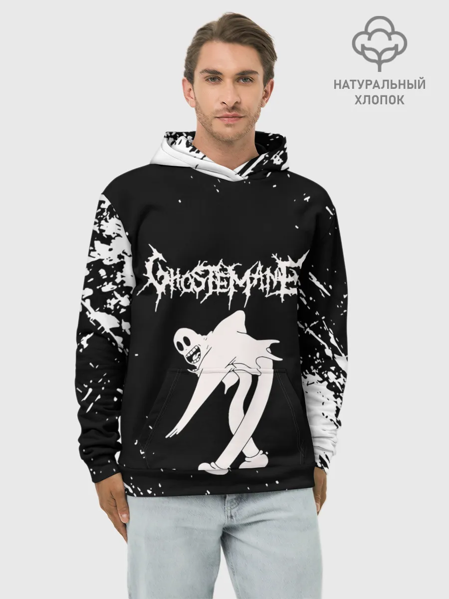 Худи мужской база хлопок / GHOSTEMANE