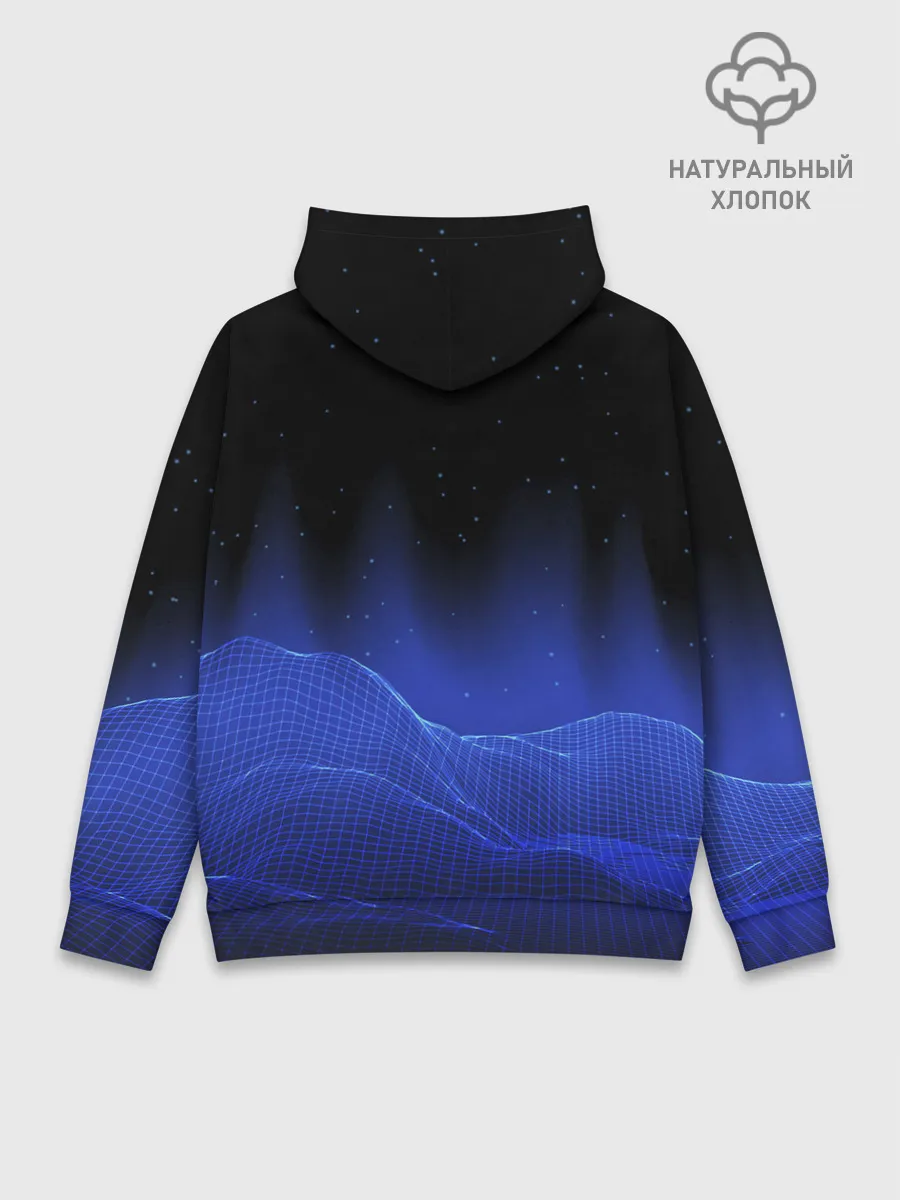 Худи мужской база хлопок / IMPOSTOR / NASA.