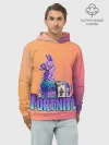 Худи мужской база хлопок / Fortnite | Lama