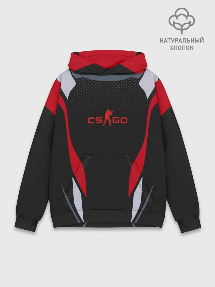 Худи мужской база хлопок / CS GO