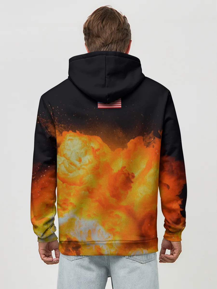 Худи мужской база хлопок / Big Ricardo