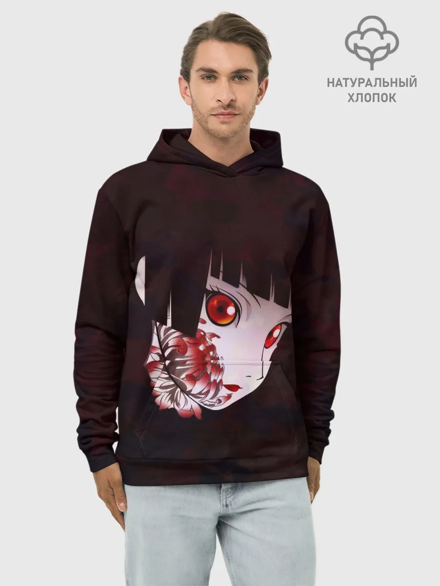 Худи мужской база хлопок / Адская девочка