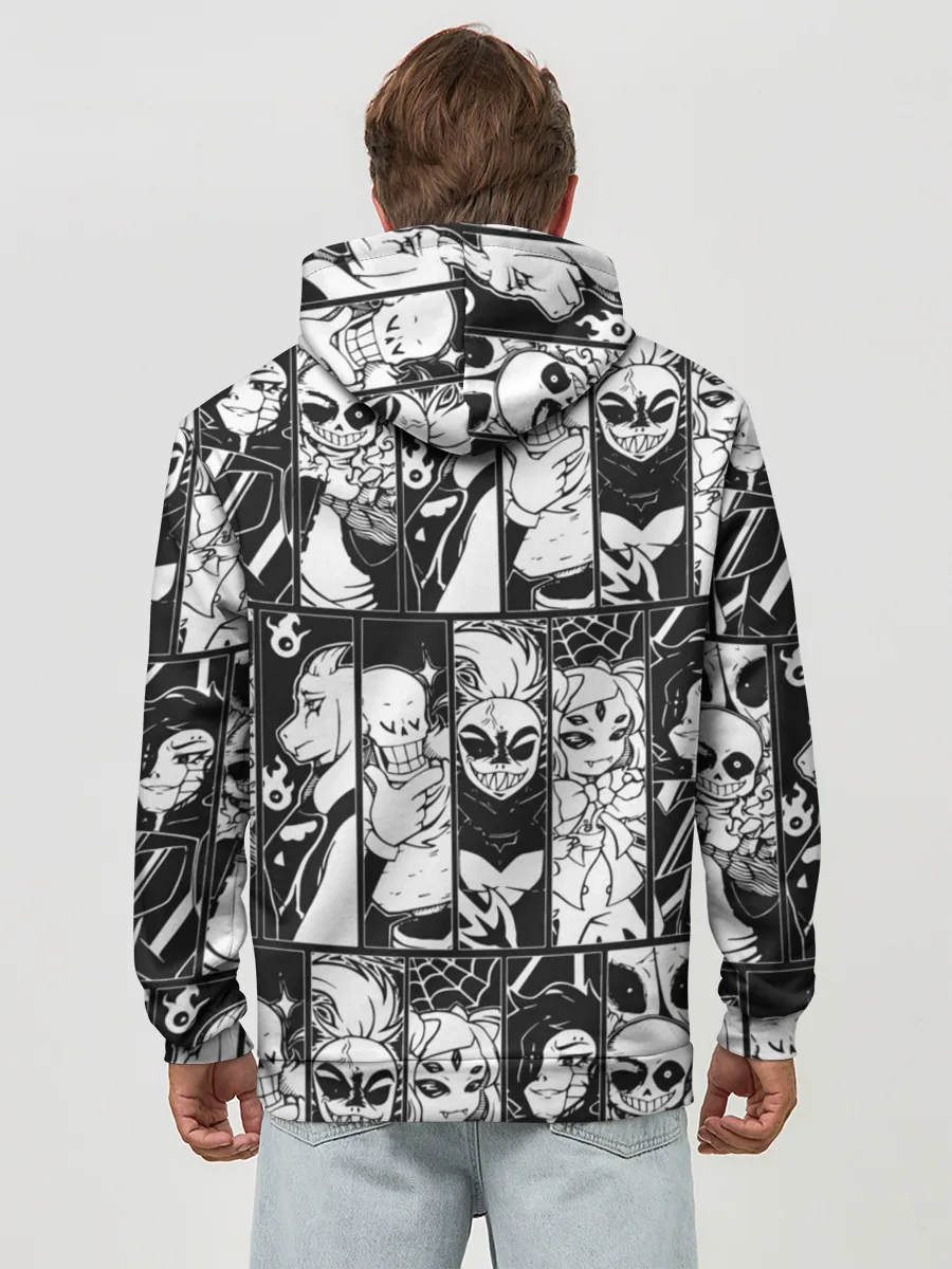 Худи мужской база хлопок / UNDERTALE