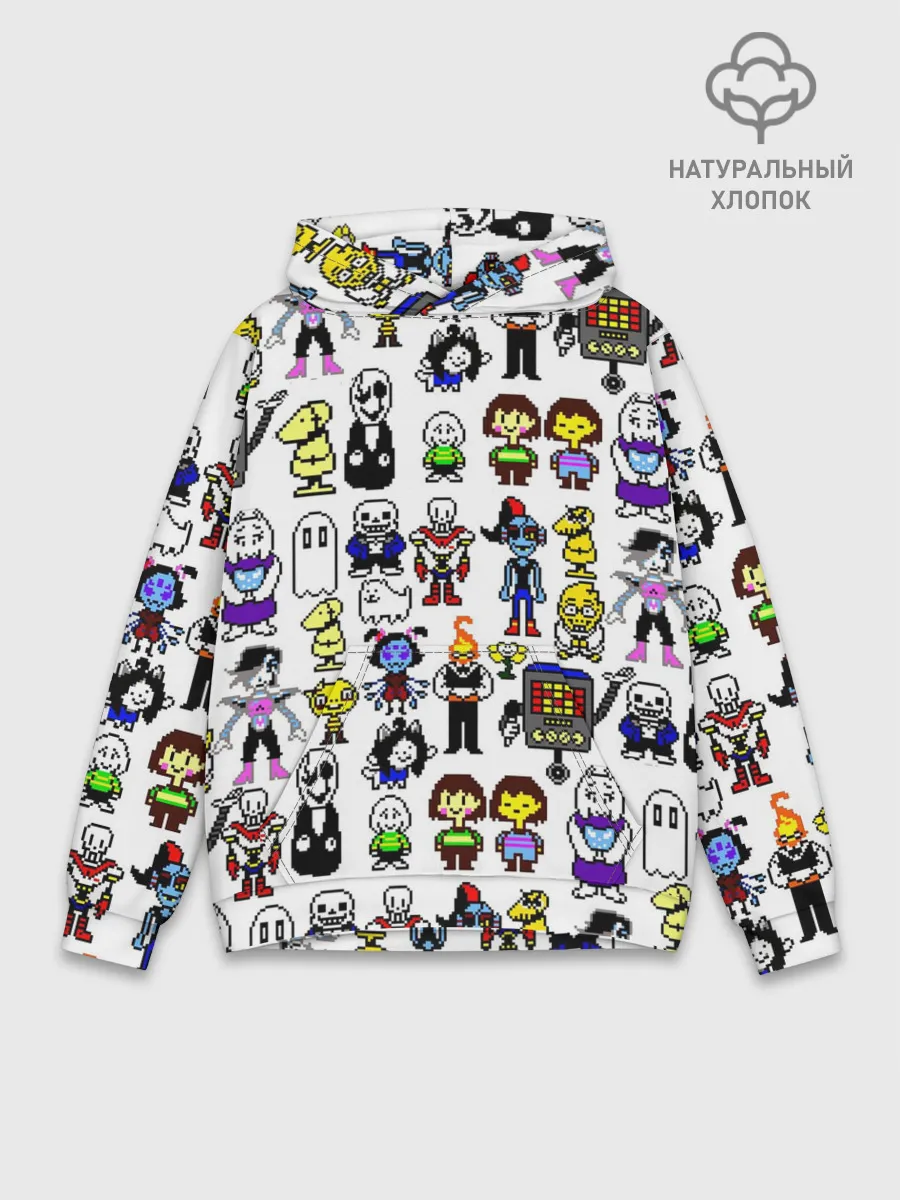 Худи мужской база хлопок / UNDERTALE