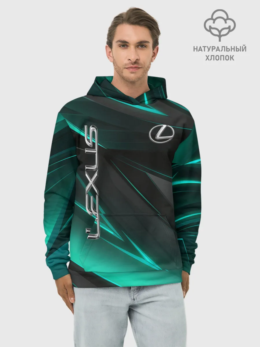 Худи мужской база хлопок / Lexus