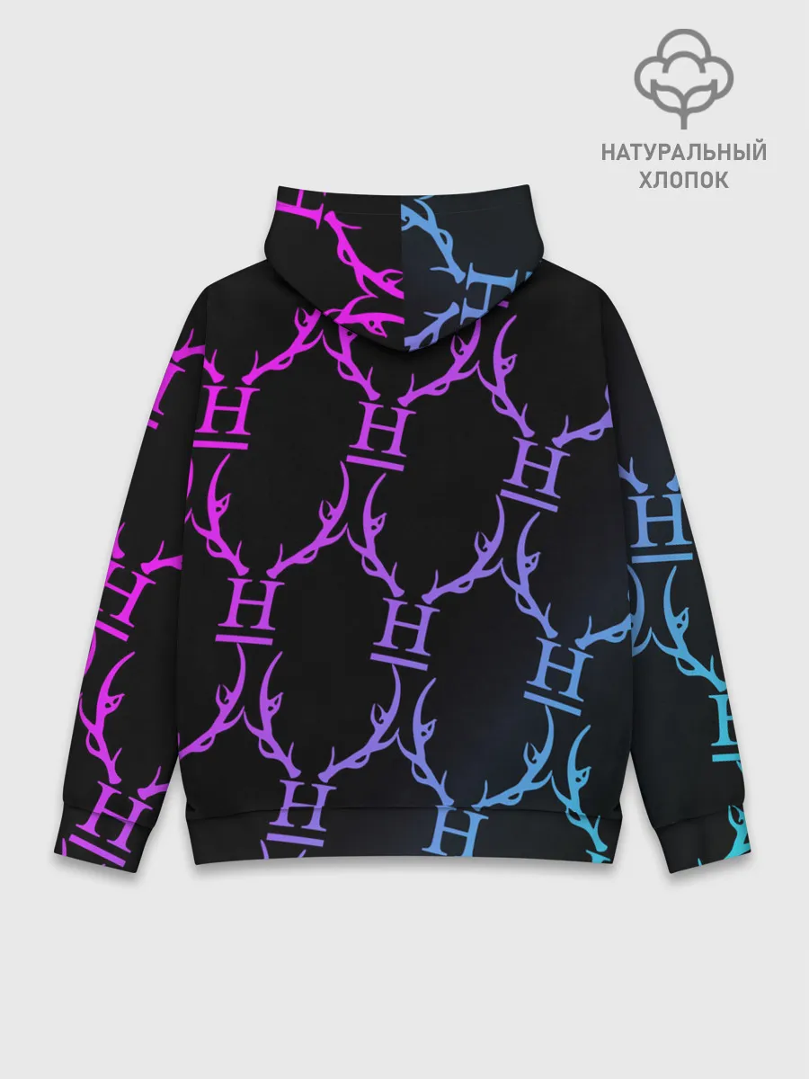 Худи мужской база хлопок / Hannibal