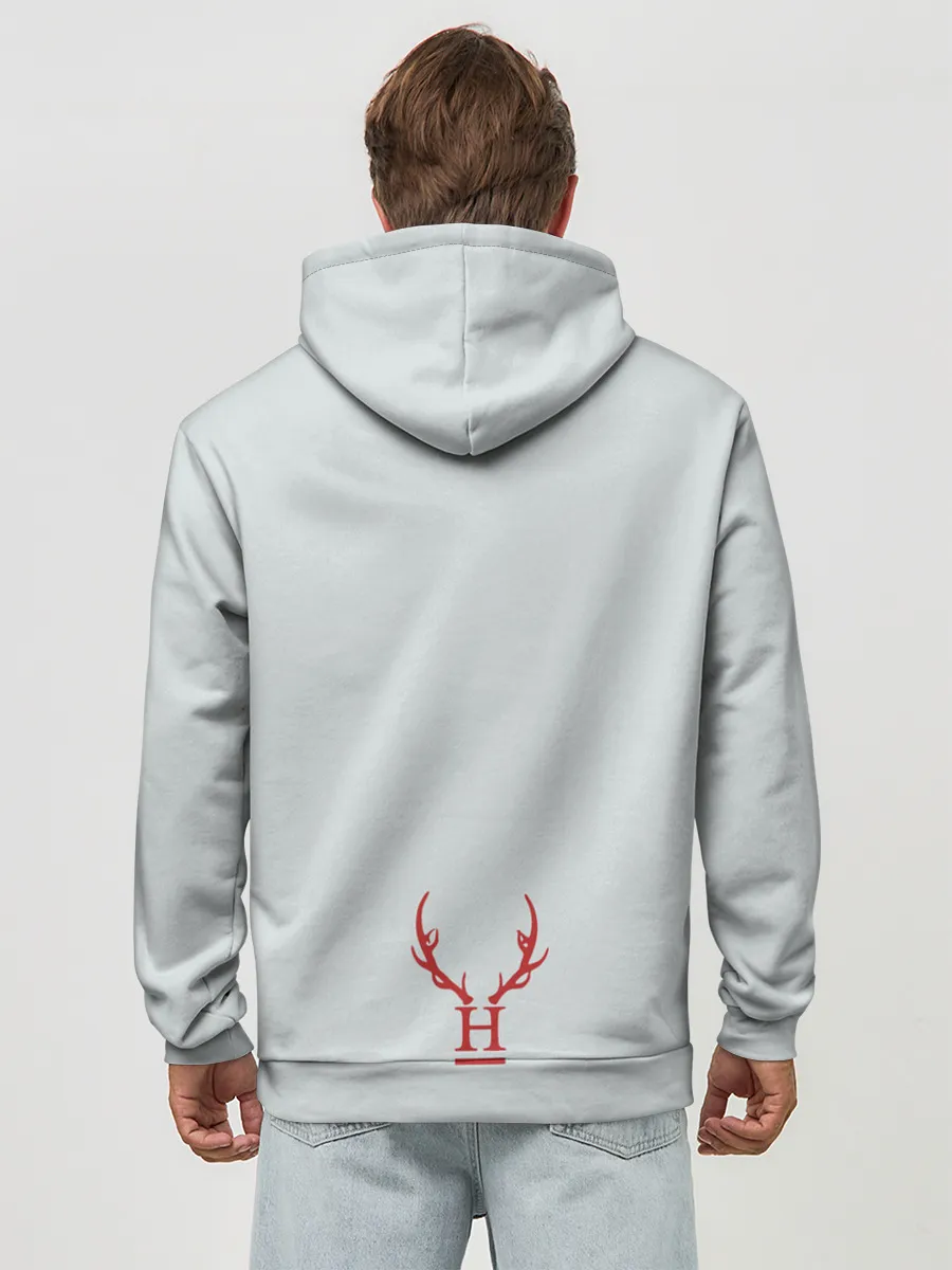 Худи мужской база хлопок / Hannibal