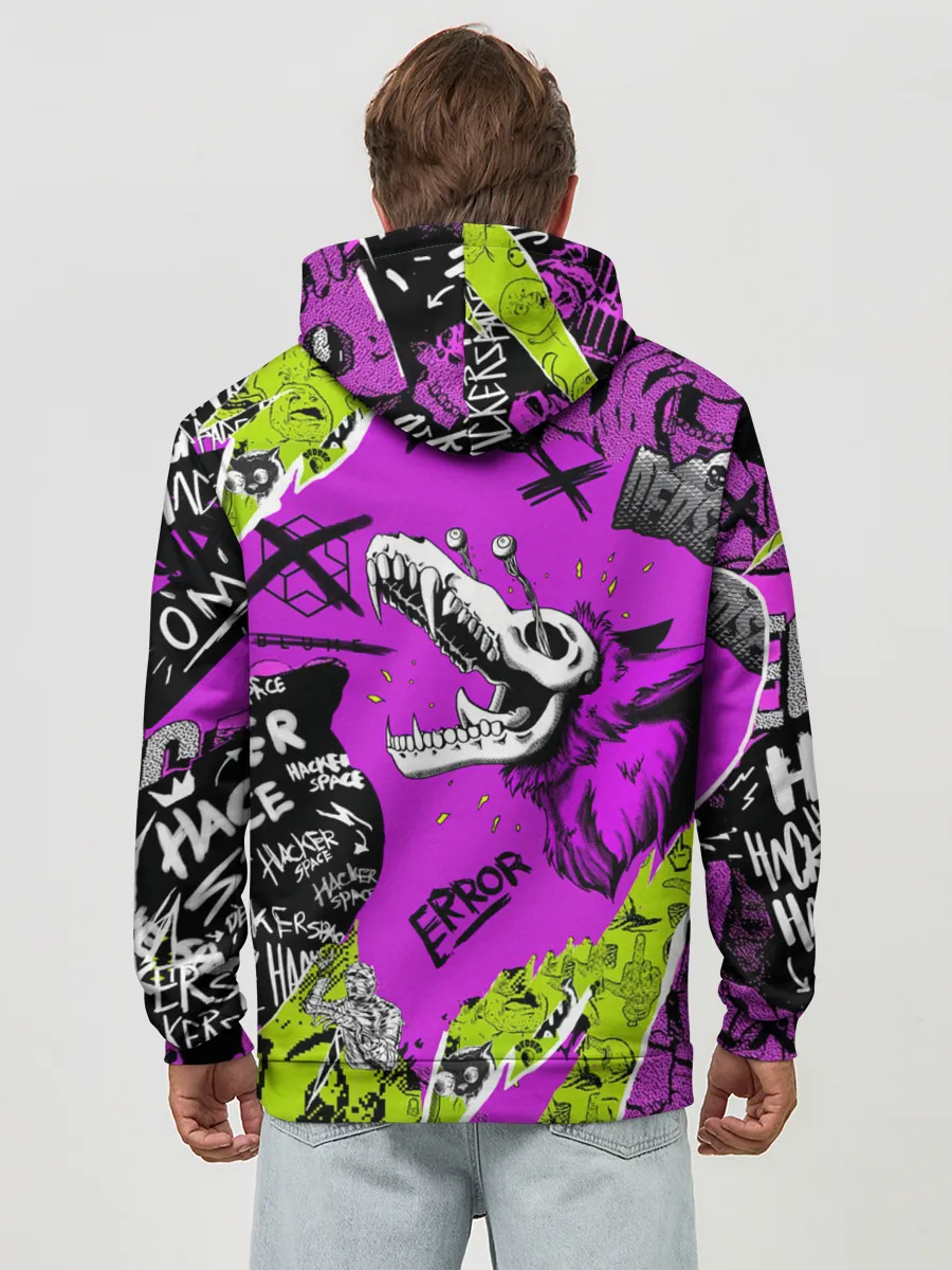 Худи мужской база хлопок / Watch Dogs: Legion