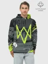 Худи мужской база хлопок / WATCH DOGS: LEGION.