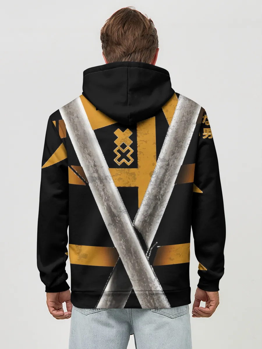 Худи мужской база хлопок / 2 Katanas