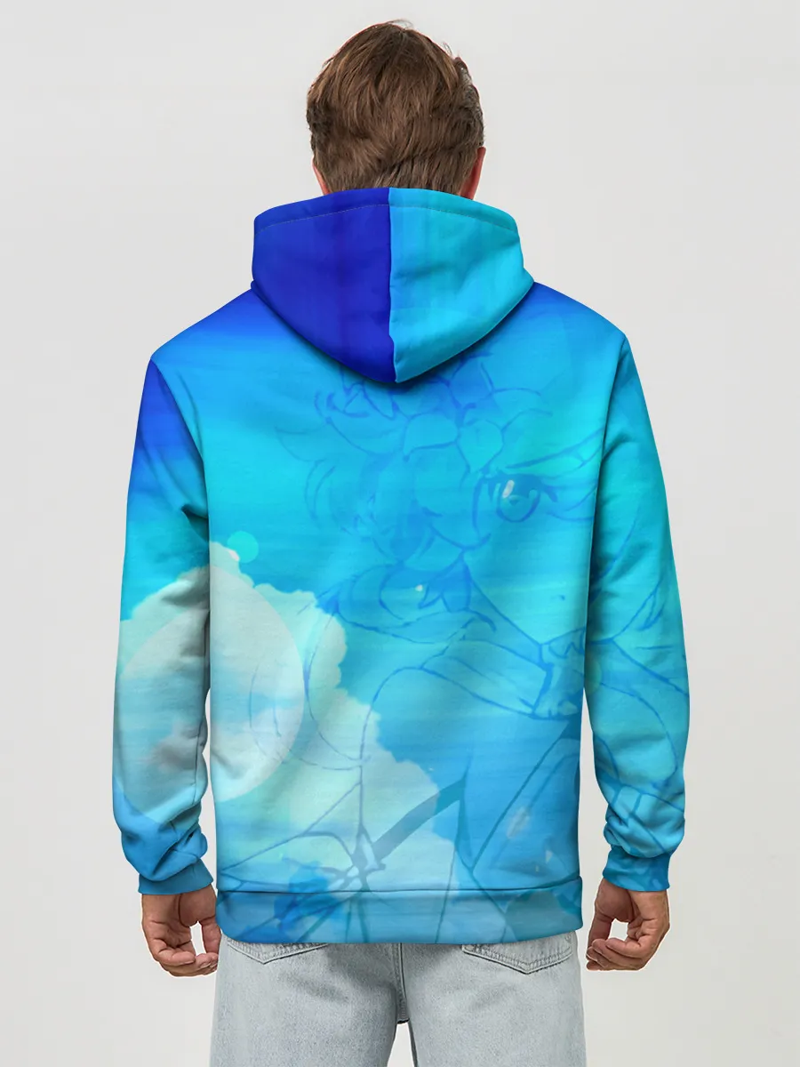 Худи мужской база хлопок / Genshin Impact - Lumine