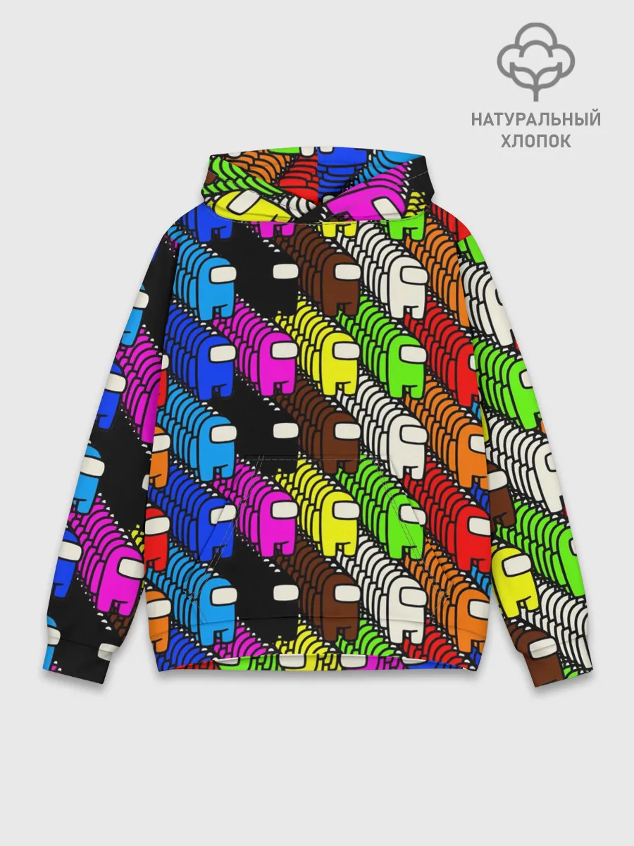 Худи мужской база хлопок / AMONG US