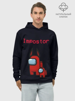 Худи мужской база хлопок / Among us Impostor