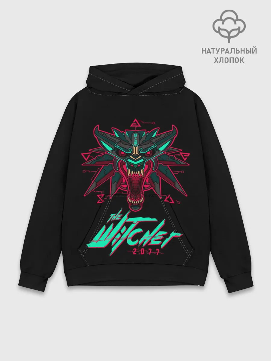 Худи мужской база хлопок / The Witcher 2077