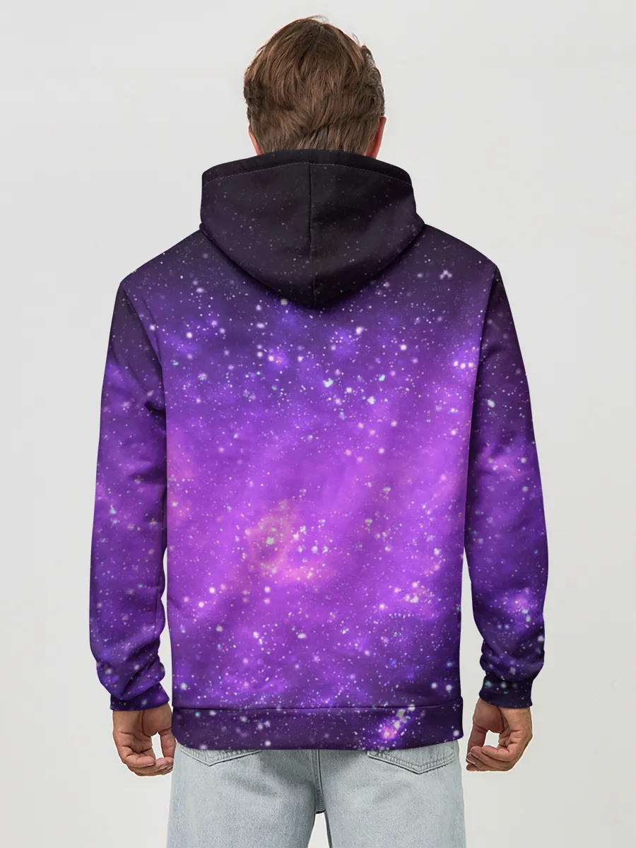 Худи мужской база хлопок / ЪУЪ СЪУКА