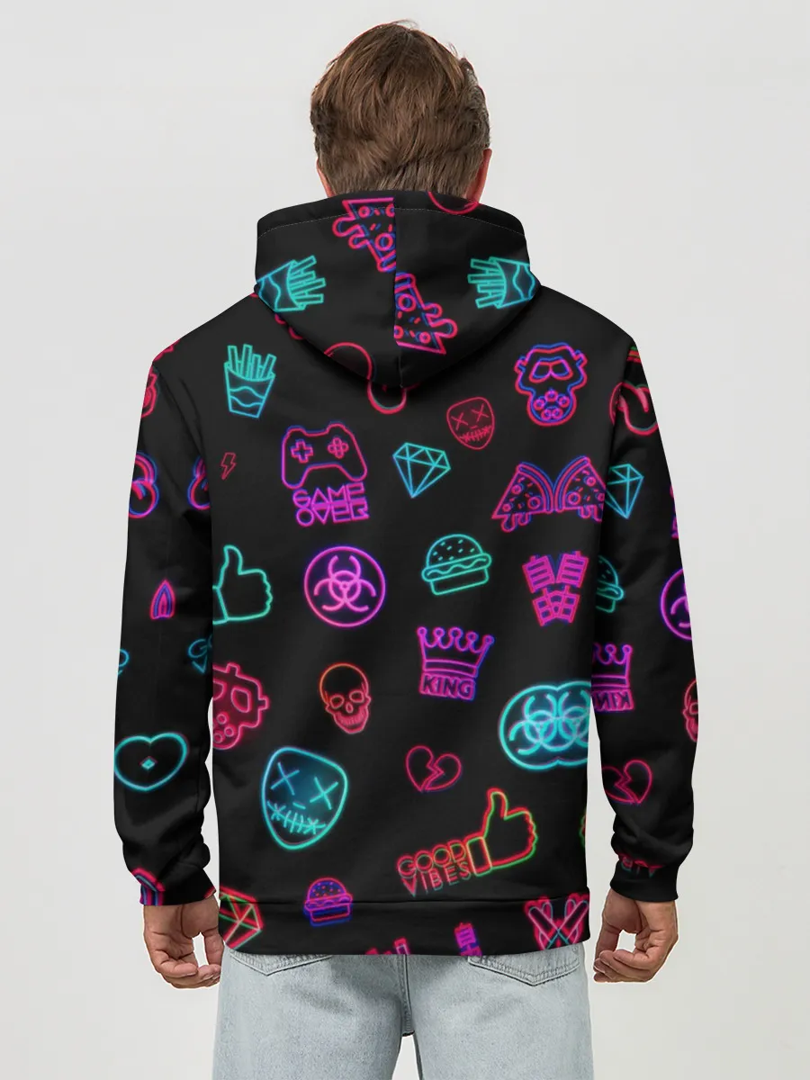 Худи мужской база хлопок / GAMES