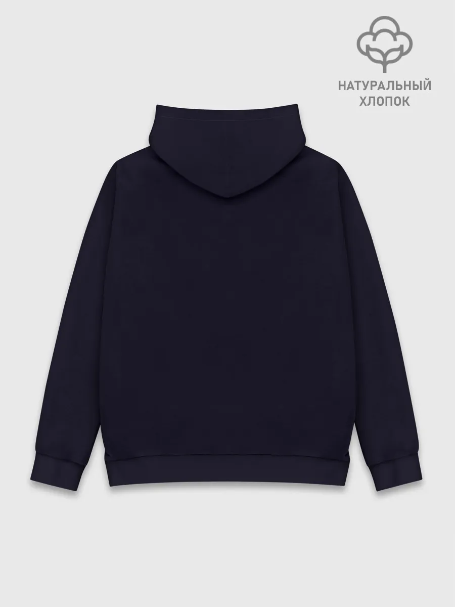 Худи мужской база хлопок / NEON DRAGON