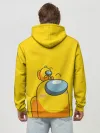 Худи мужской база хлопок / AMONG US YELLOW