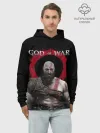Худи мужской база хлопок / God of War