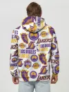 Худи мужской база хлопок / LAKERS LOGO