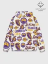 Худи мужской база хлопок / LAKERS LOGO