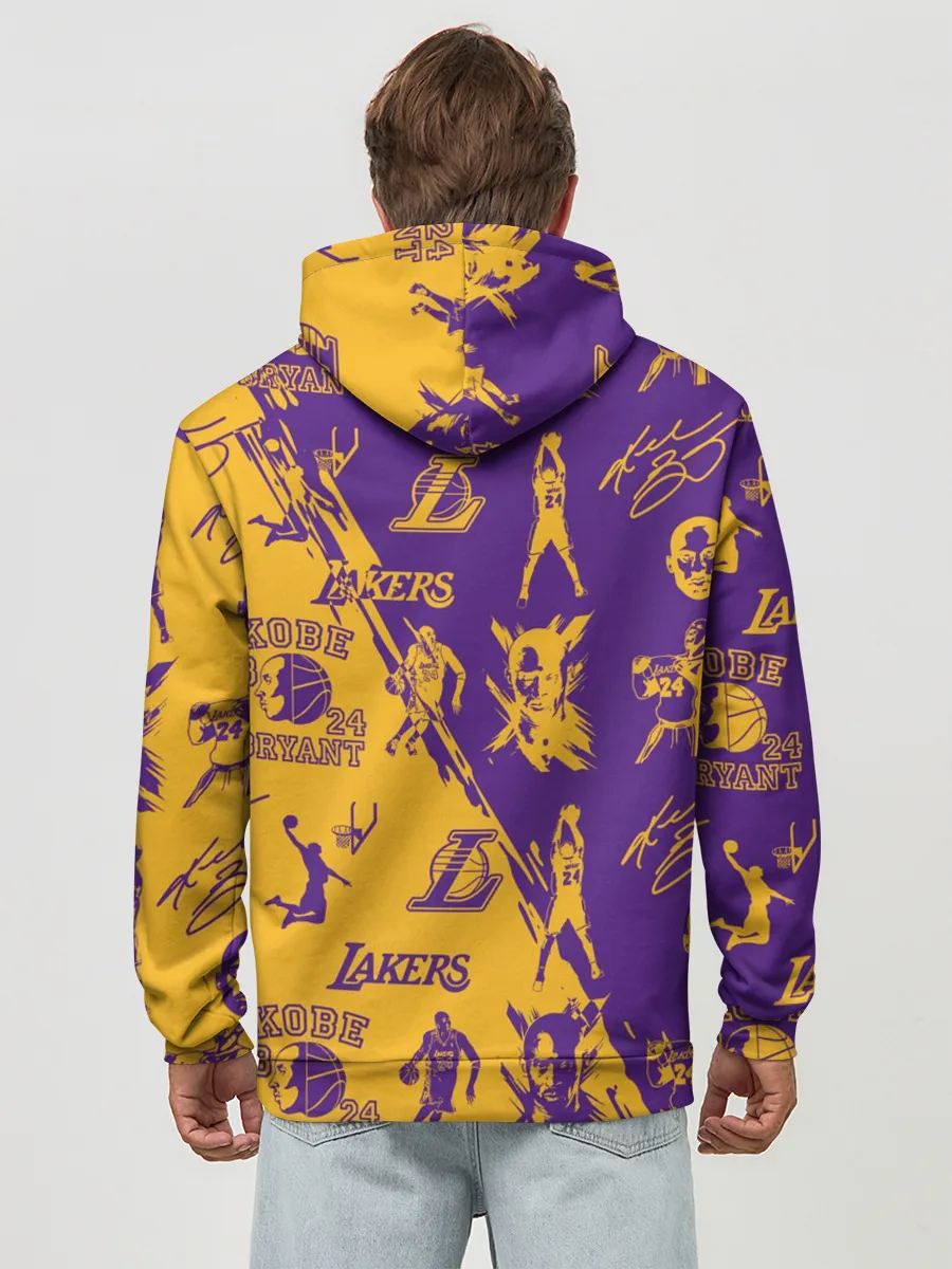 Худи мужской база хлопок / КОБИ БРАЙАНТ