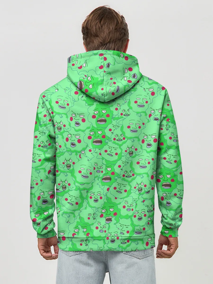 Худи мужской база хлопок / Моб Психо