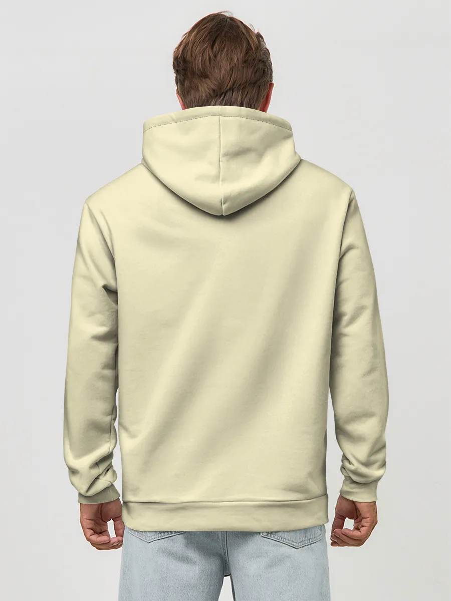 Худи мужской база хлопок / жираф на шее