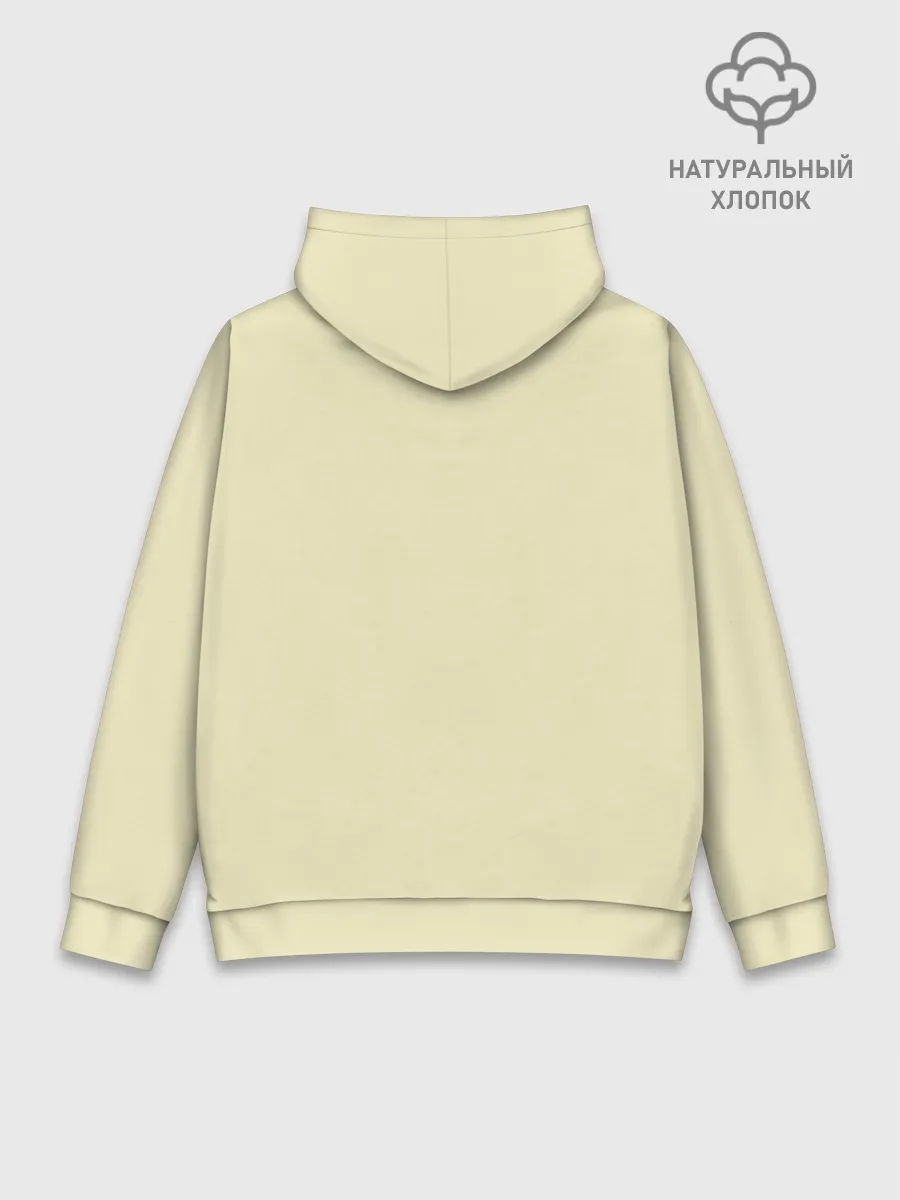 Худи мужской база хлопок / жираф на шее