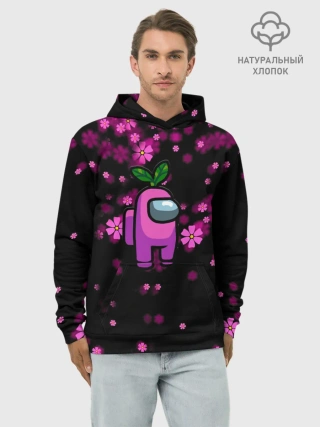 Худи мужской база хлопок / Among Us