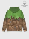 Худи мужской база хлопок / MineCraft | Крипер