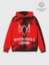 Худи мужской база хлопок / Watch Dogs: Legion.