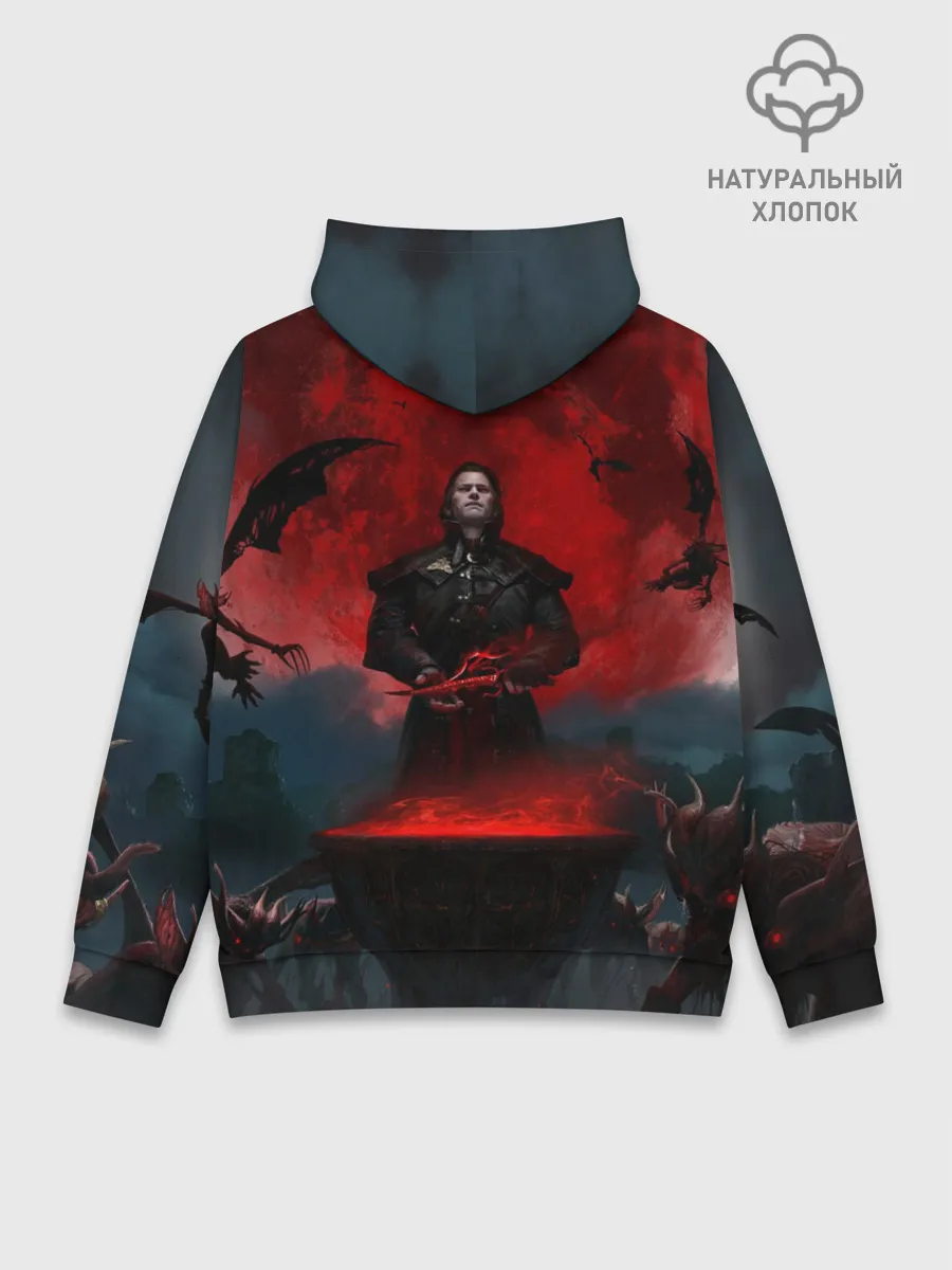 Худи мужской база хлопок / Детлафф