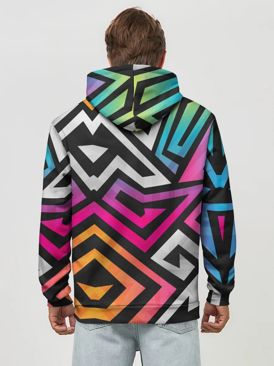 Худи мужской база хлопок / GRAFFITY