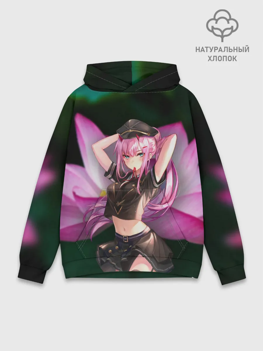 Худи мужской база хлопок / Лотос Zero Two