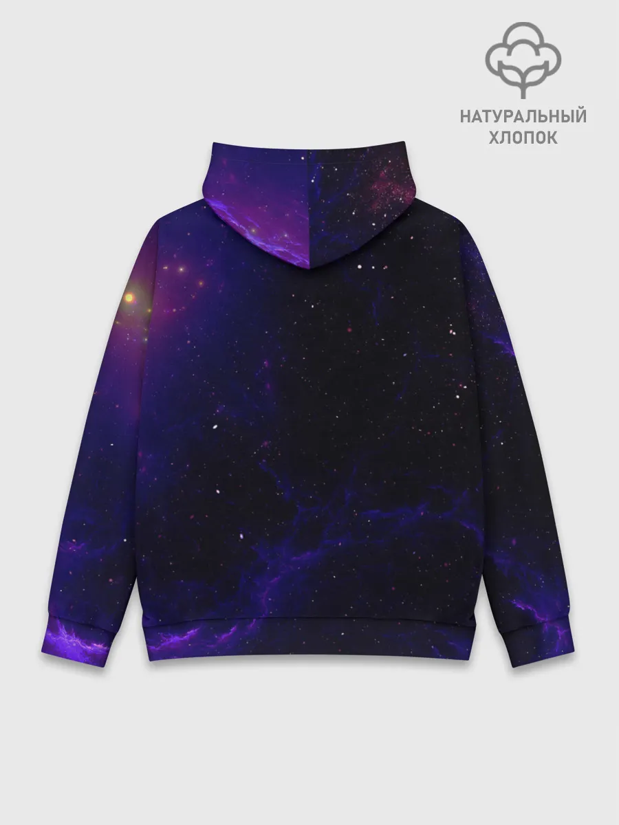 Худи мужской база хлопок / ЗВЕЗДНЫЙ ЛЕВ