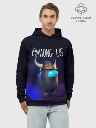 Худи мужской база хлопок / AMONG US