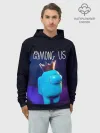 Худи мужской база хлопок / AMONG US