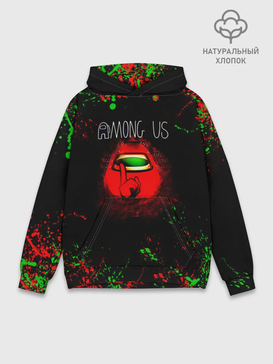 Худи мужской база хлопок / Among Us