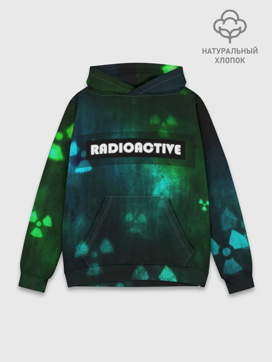 Худи мужской база хлопок / RADIOACTIVE