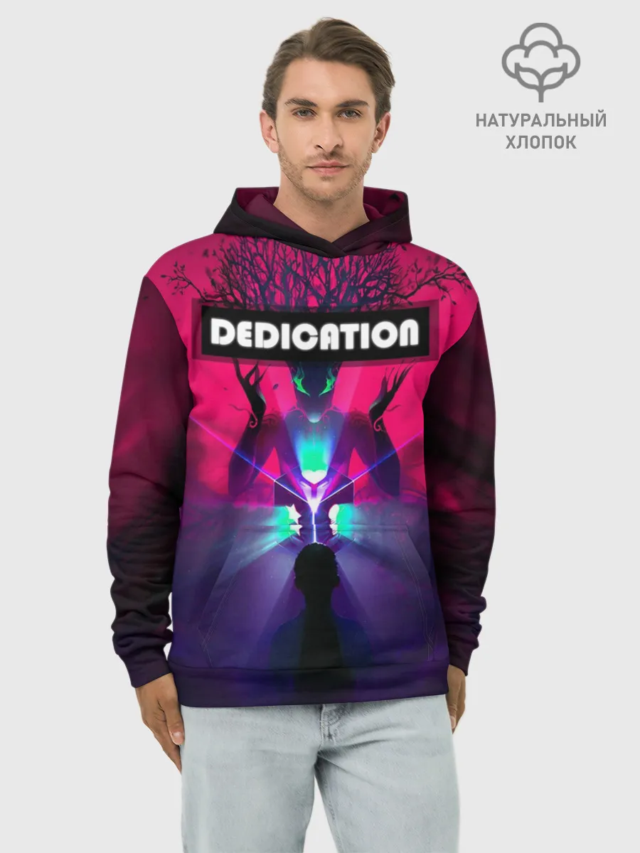 Худи мужской база хлопок / DEDICATION