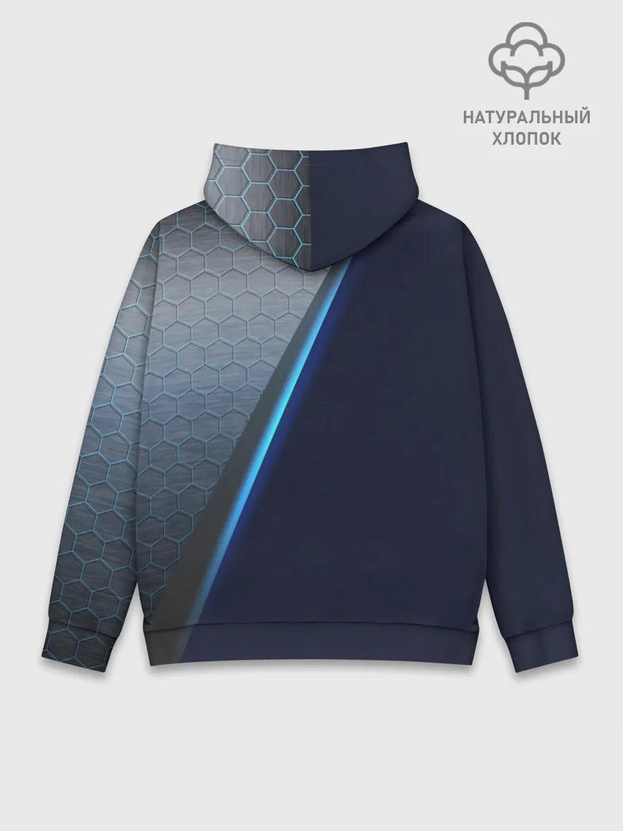 Худи мужской база хлопок / ROCKET LEAGUE.